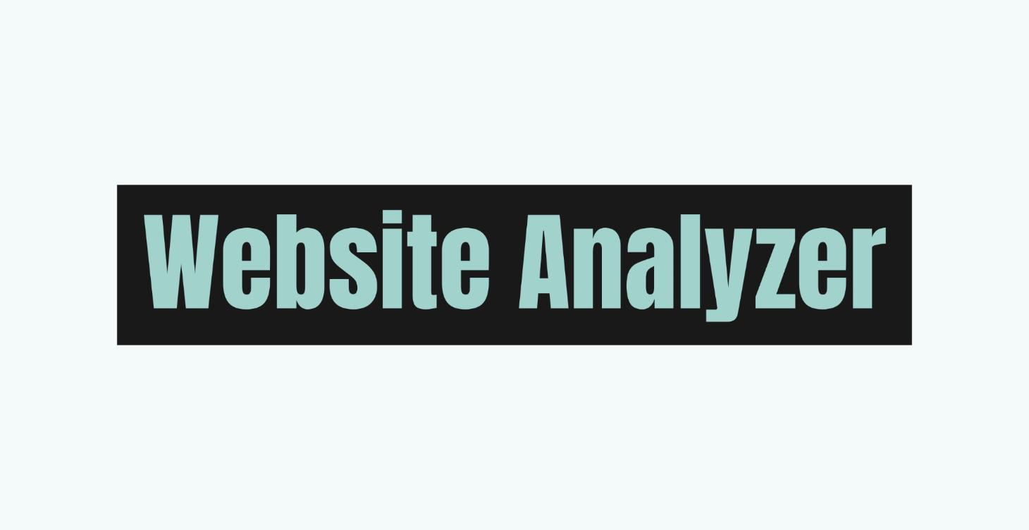 Website Analyzer