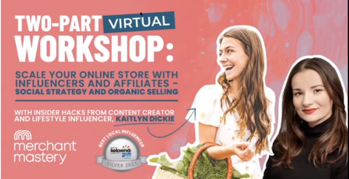 Influencer and Affiliate Marketing Workshop