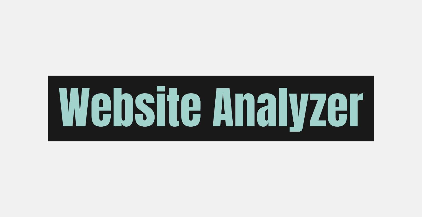 Website Analyzer