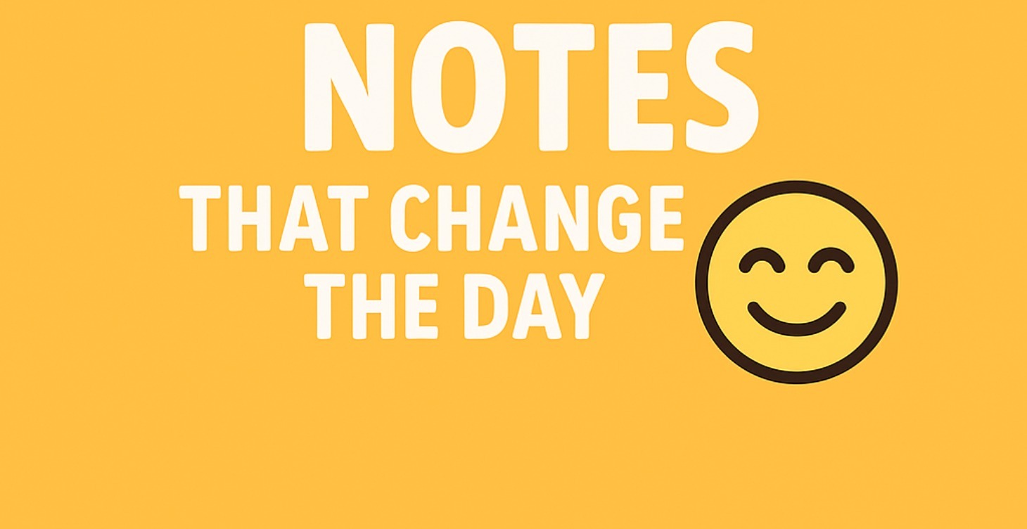 💌📒 Positive Notes That Change the Day 😊
