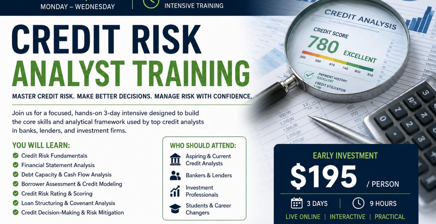 Credit Analyst Training