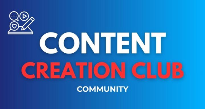 Content Creation Club