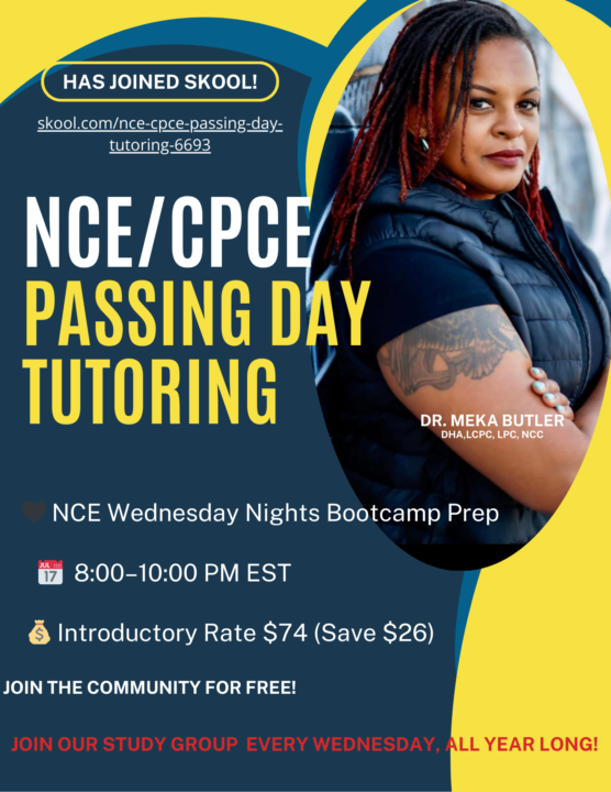 Information about NCE Wednesday Class 2026