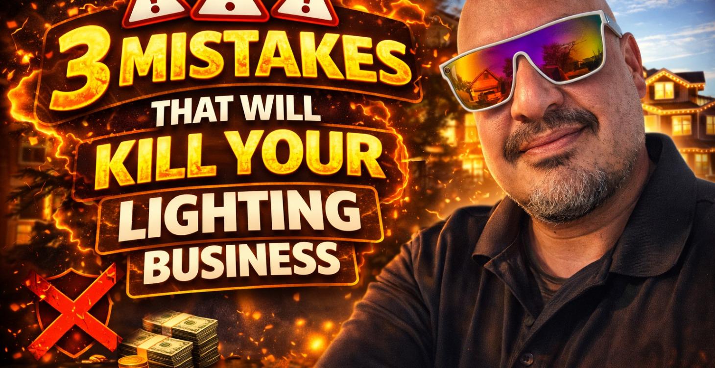 3 Mistakes That Will Kill Your Lighting Business
