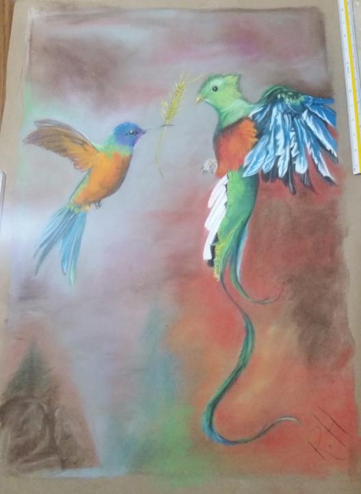 Hummingbird and Quetzal