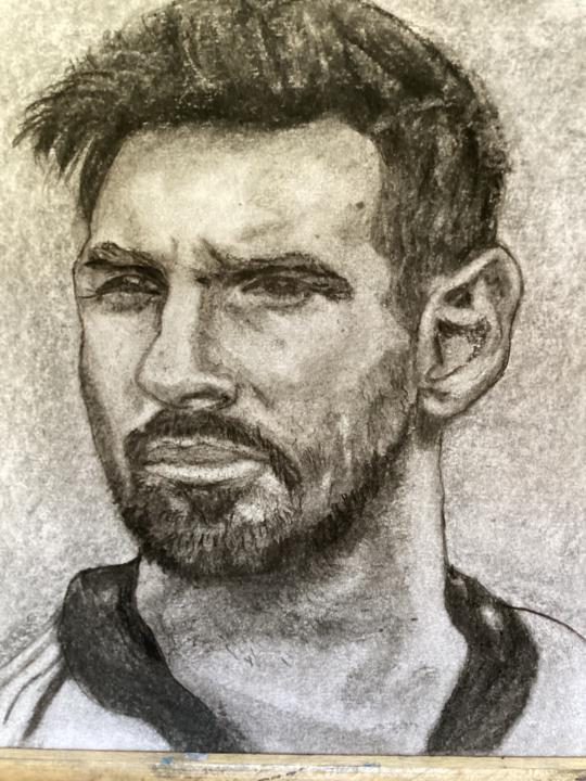 Attempt at Lionel Messi.