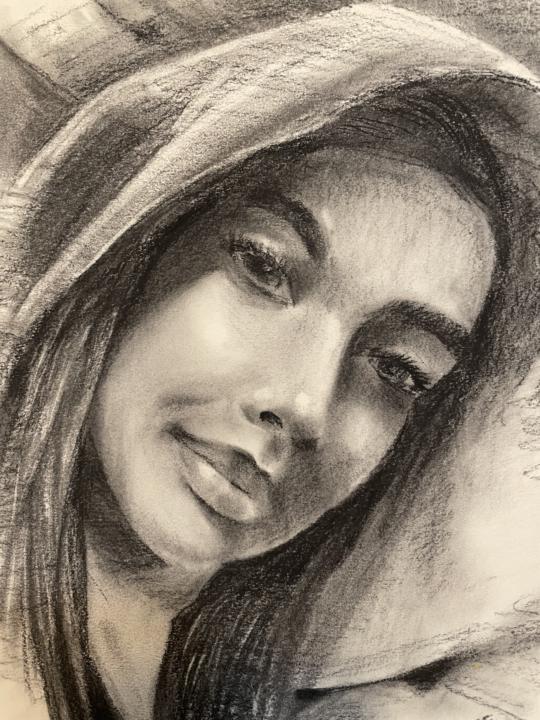A Charcoal Portrait