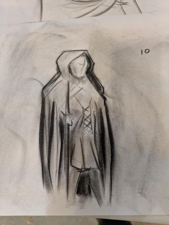 Life drawing sketches