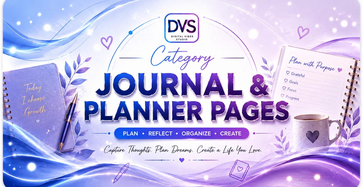 Journal & Planner Pages