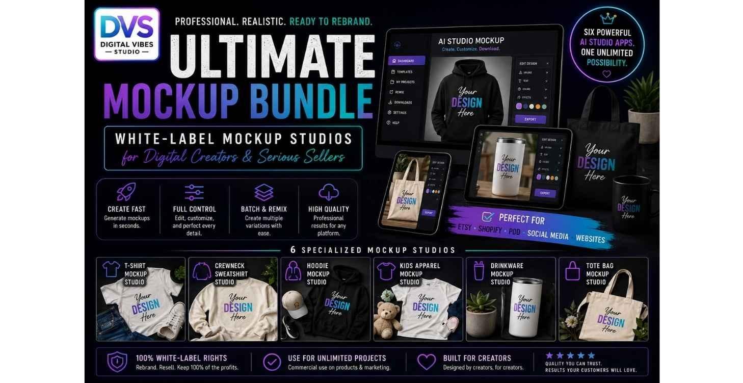 Ultimate Mockup Bundle