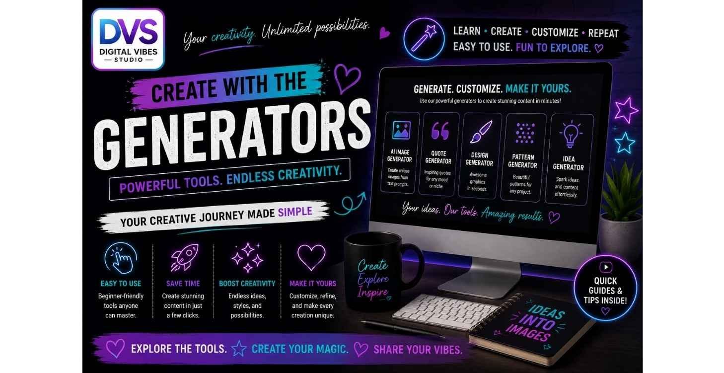 How to Create with the Generators
