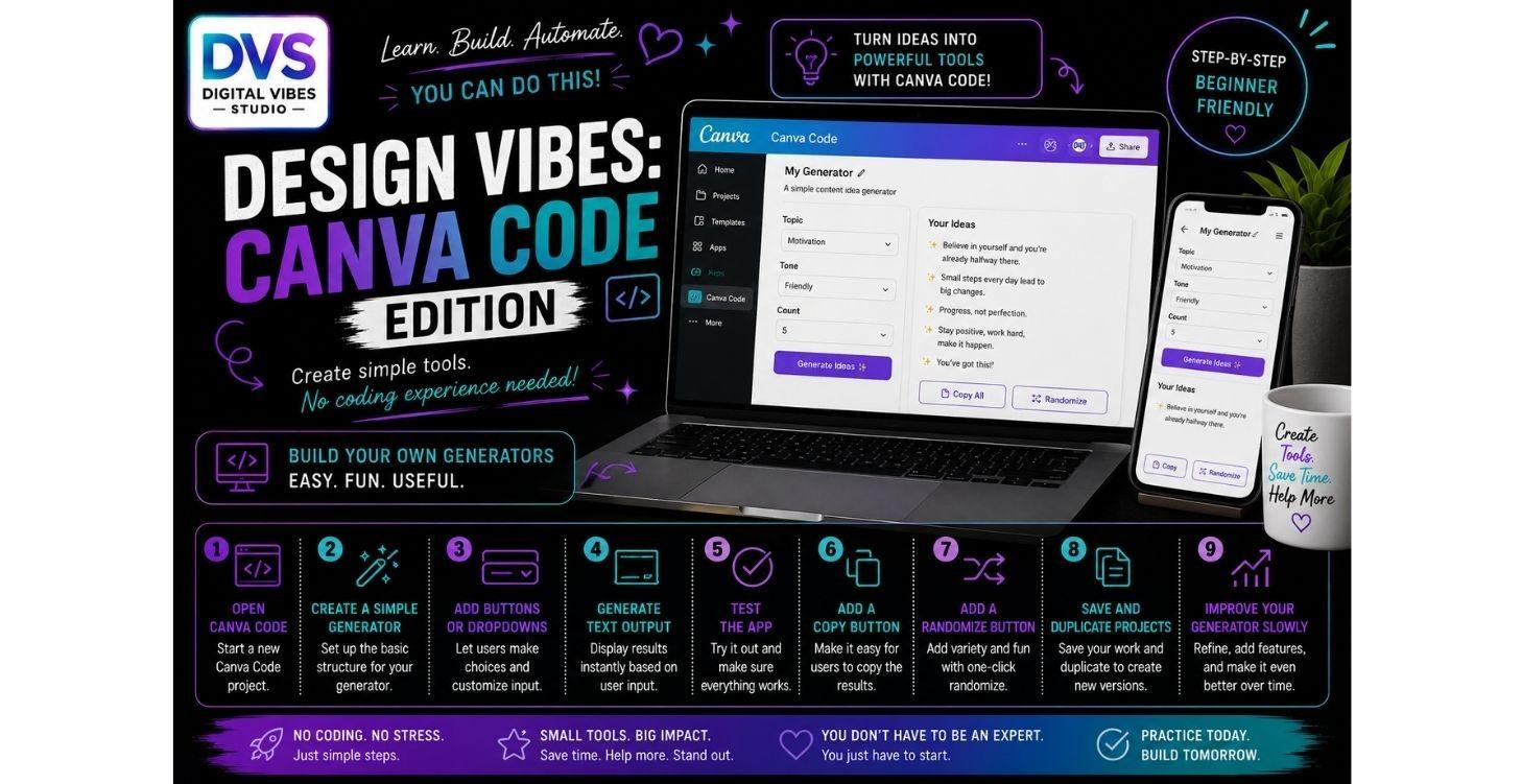 Design Vibes: Canva Code Edition