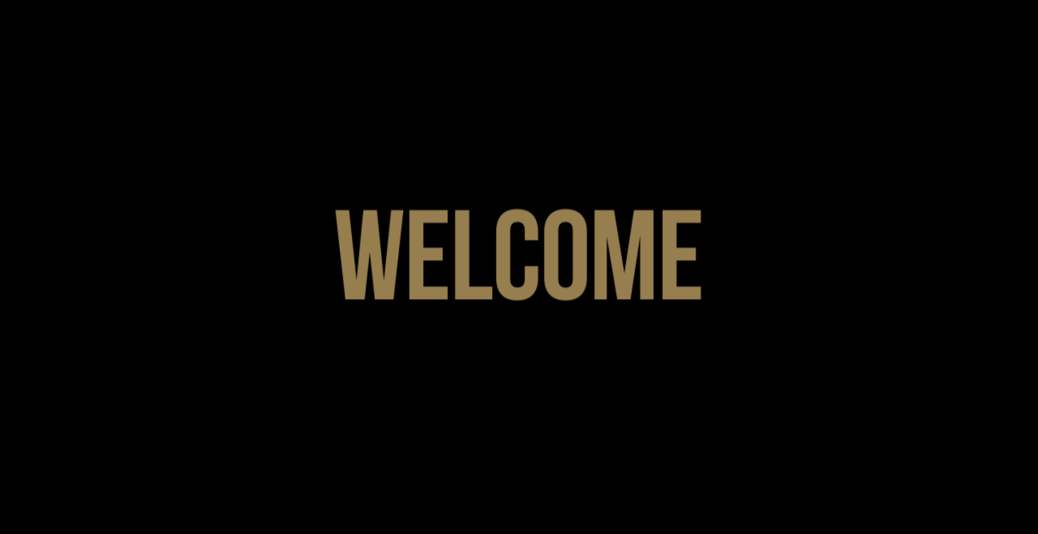 Welcome
