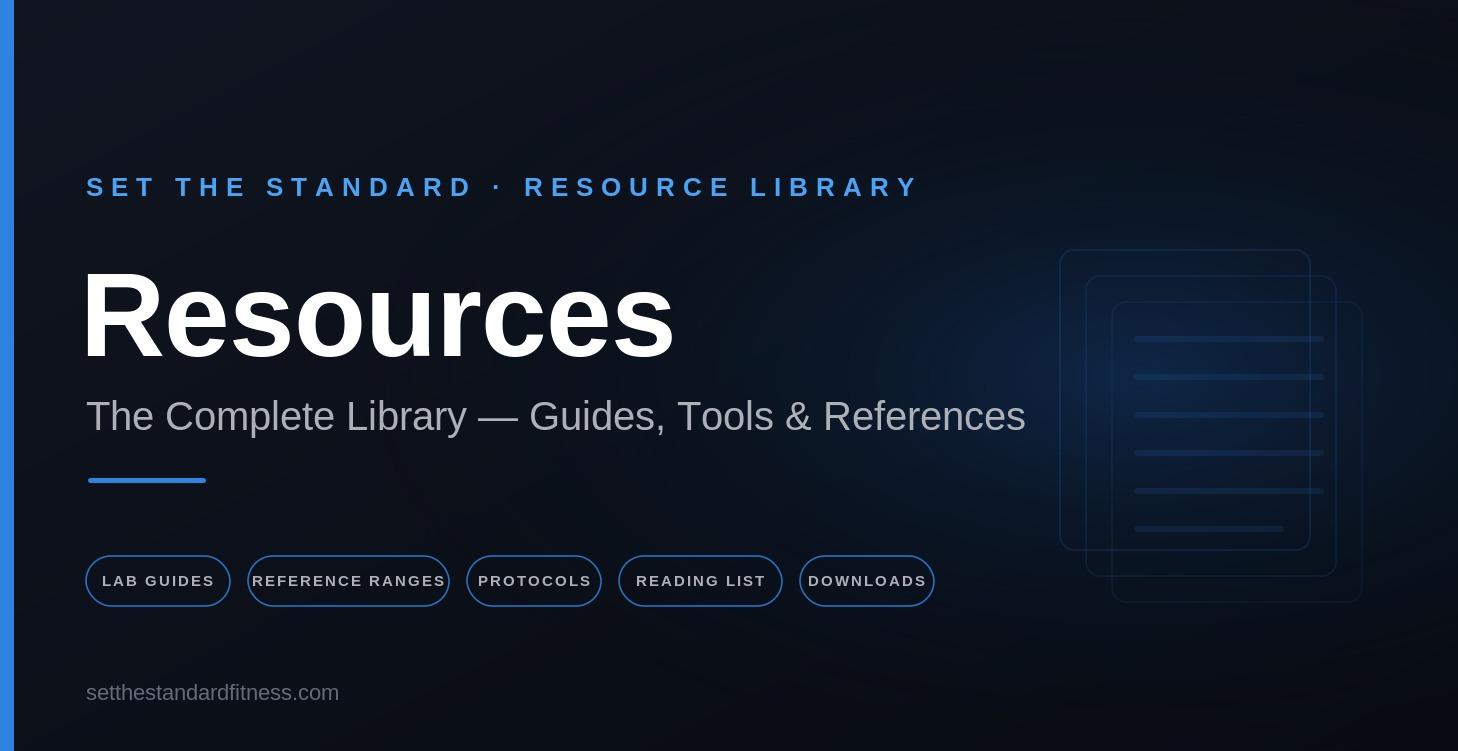 LIST OF RESOURCES YOU'LL WANT
