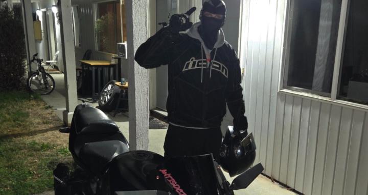 Street life motorcycle