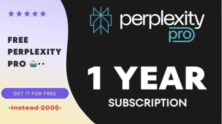 1 year of Perplexity Pro for free (worth $200)
