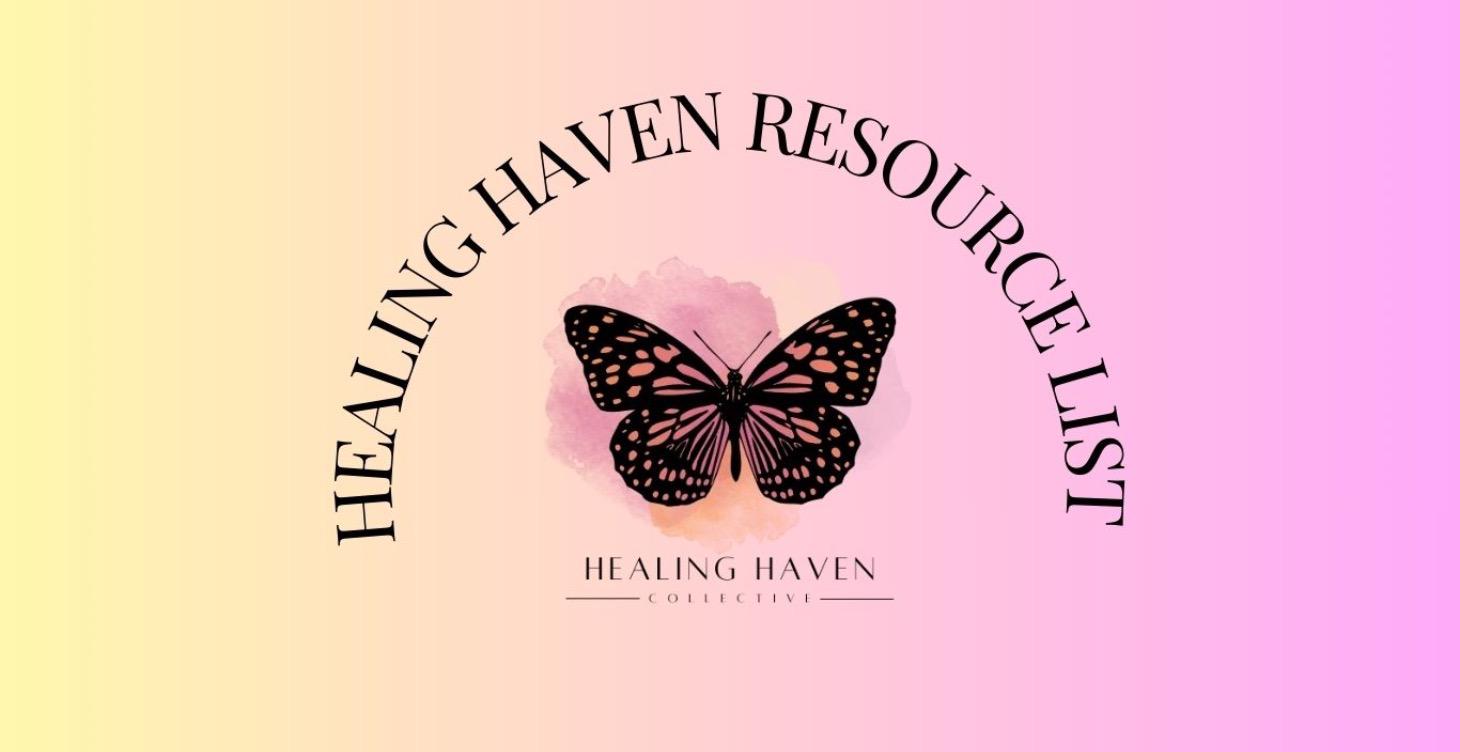 Healing Haven Resource List