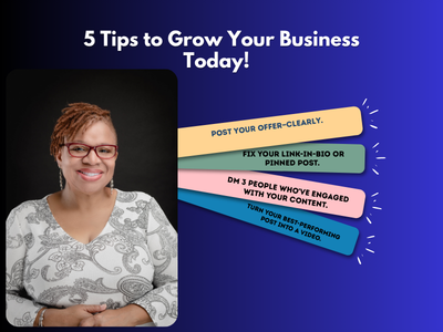 5 Tips to Grow Your Business