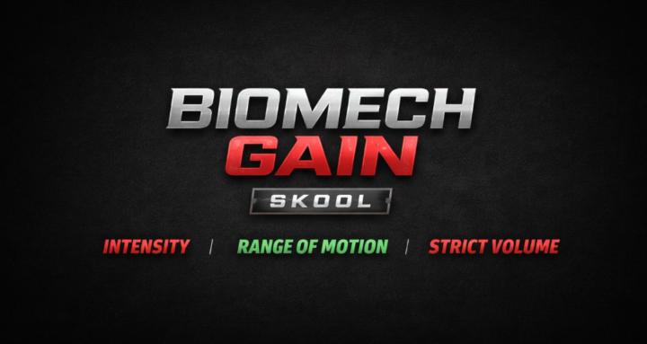 BIOMECHANIC GAIN PROTOCOL