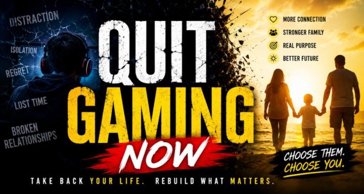 QUIT video gaming addiction