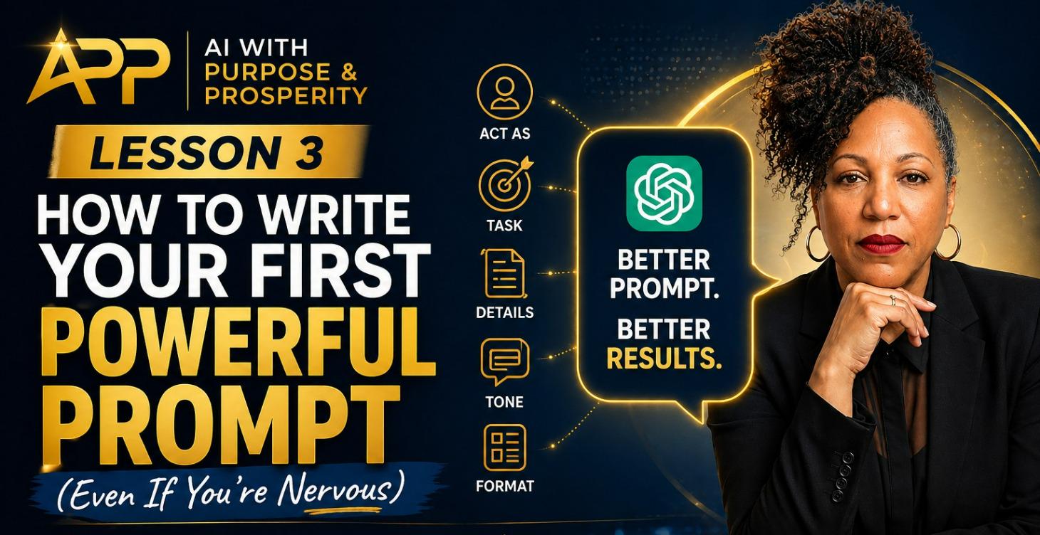 How To Write Your First Powerful Prompt
