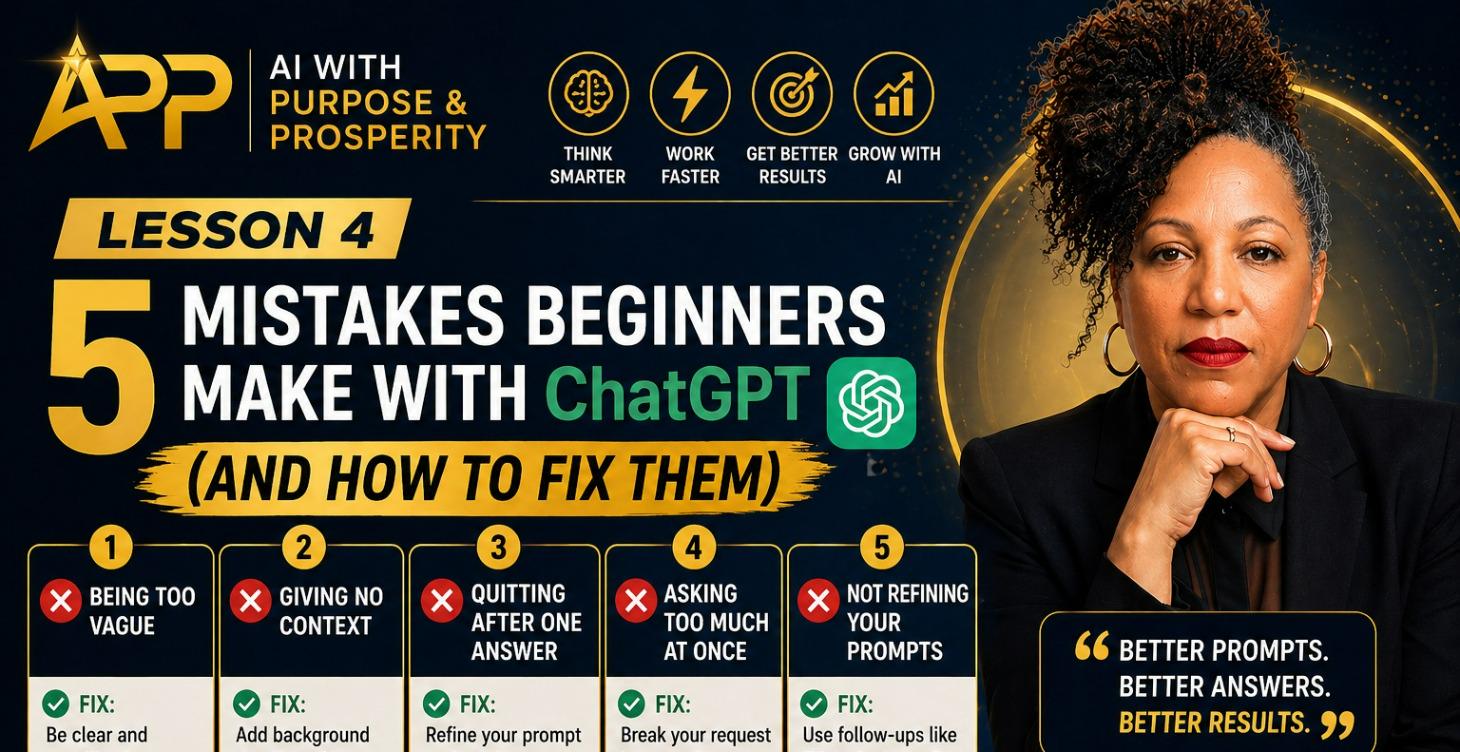 5 Mistakes Beginners Make with ChatGPT
