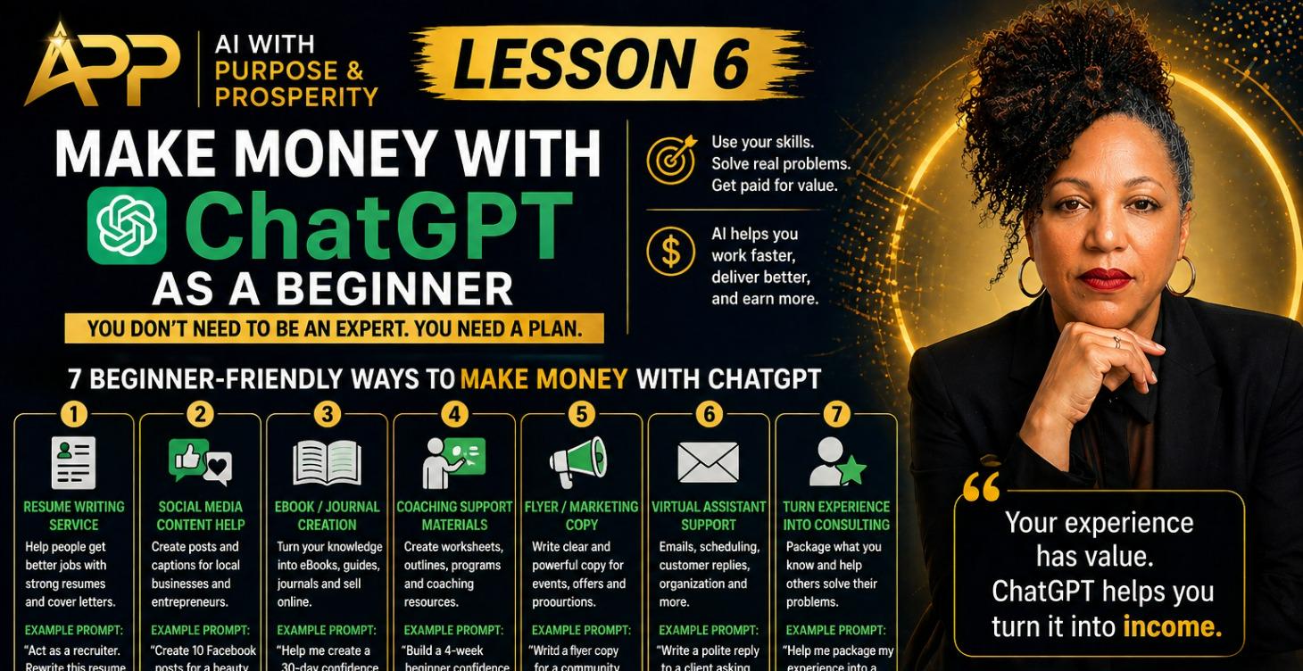 How to Make Money with ChatGPT as a Beginner