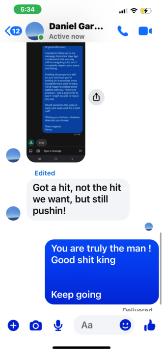 Seller told me to stop 🛑 