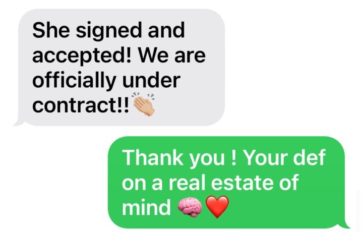 Seller signed accepted ! 