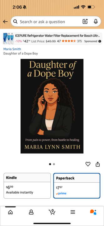 My book is out!!!!🙌🏽🔥