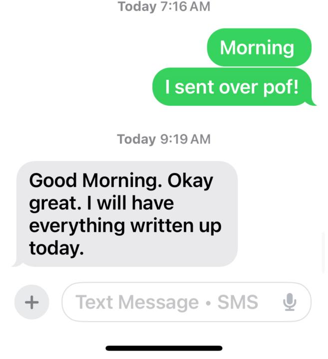 2nd offer in today , 5 to go 