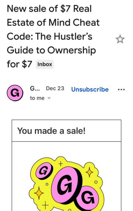 Thank you for buying my e book thank you Tony for the idea