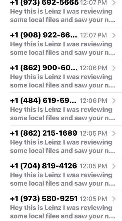 Texting 💬 campaign completed 