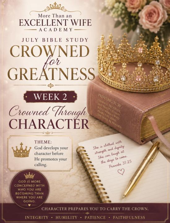 Week 2 Of Crowned In Greatness