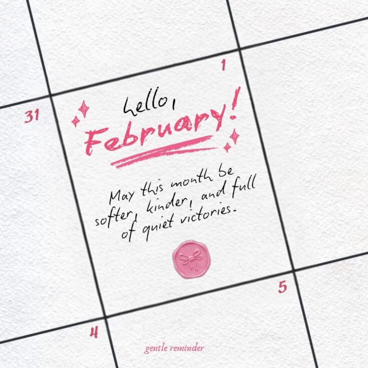 💕 Welcome to February, Ladies 💕