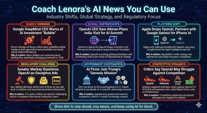 AI News You Can Use- Saturday, January 24, 2026