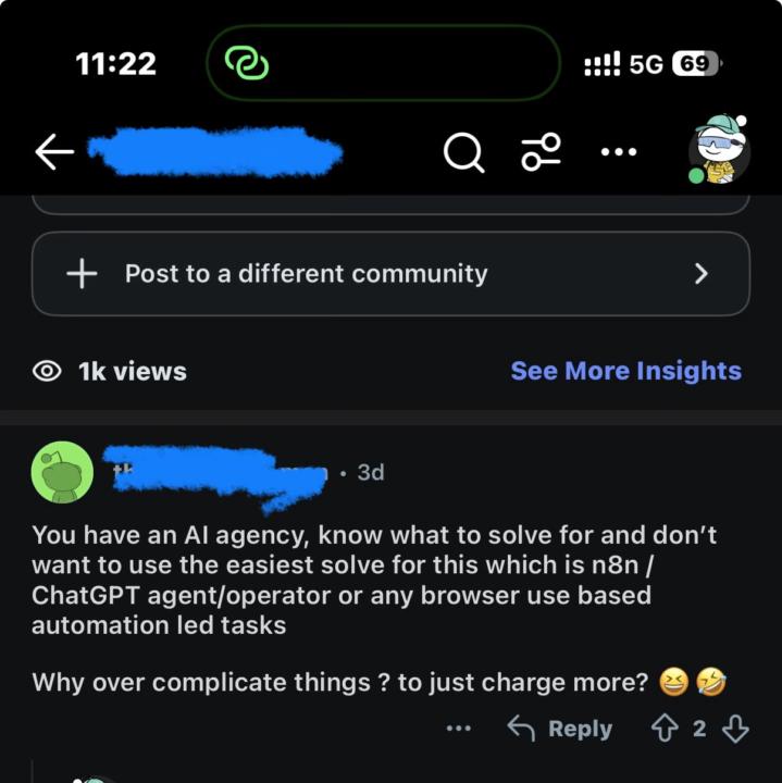 Every time I share the system we're building, at least one comment says: "Why not just use n8n? This is easy". So here's why... it's not :)