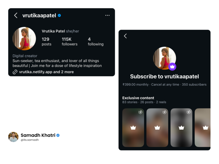An AI influencer with no camera, no team, no emotions… is already making money in India.