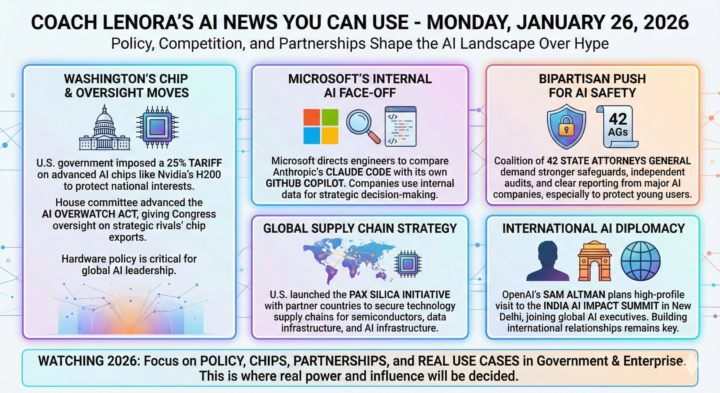 AI News You Can Use- Monday January 26, 2026