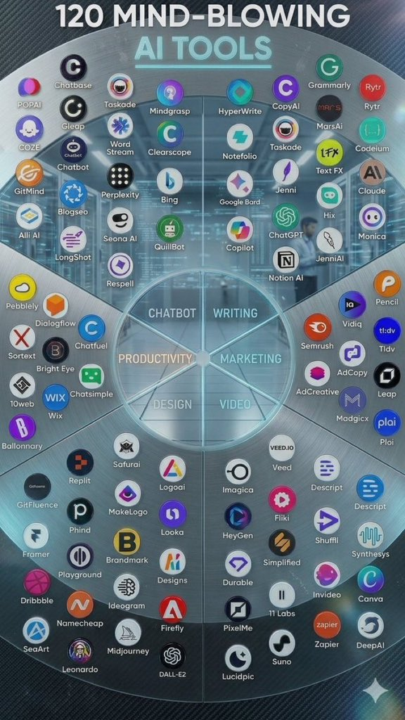 120 Smart AI Tools for Work & Growth. 