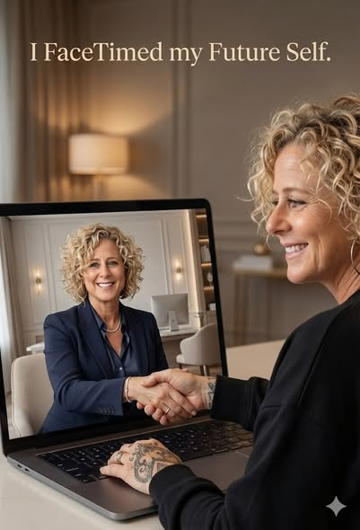 I even FaceTimed my future self…