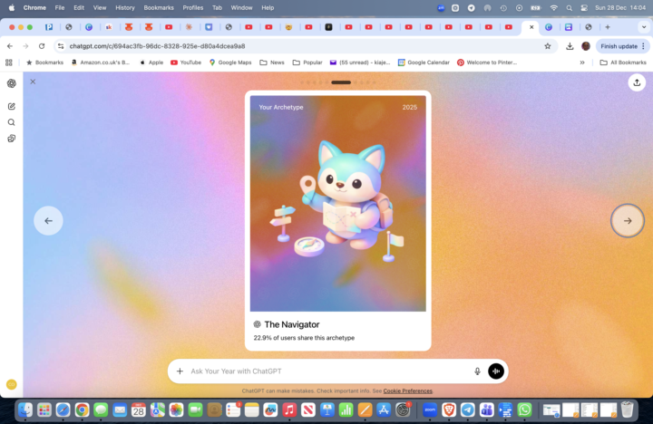 Your year with Chatgpt?