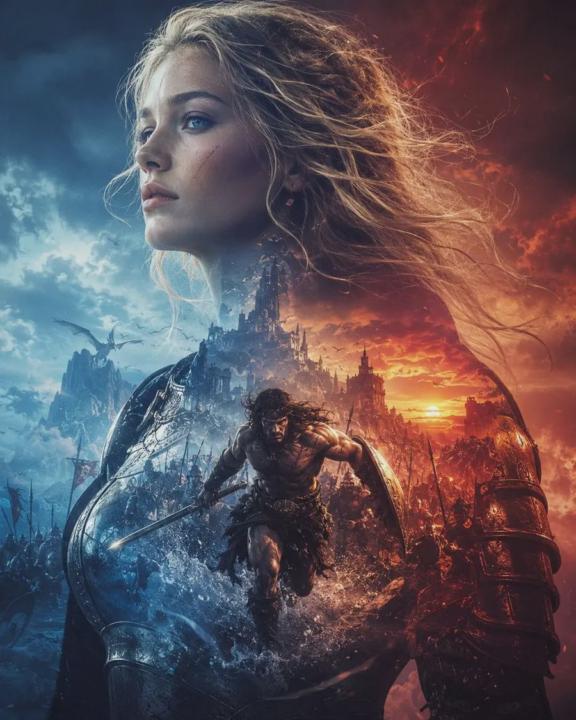 ⚔️ The Double-Exposure Dark Fantasy Blueprint