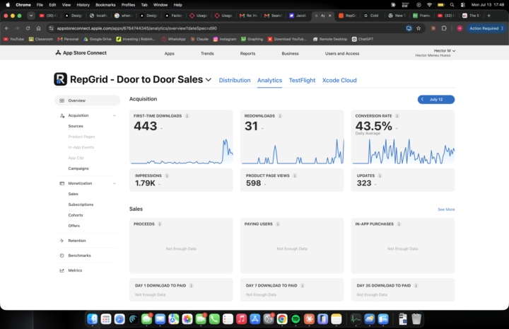 First Sale!