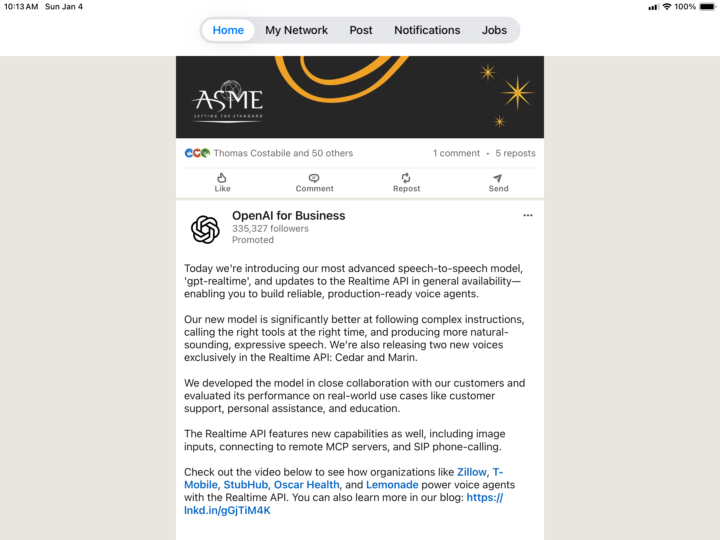 Open AI for Business, voice-to-voice model