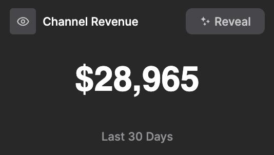 💰 $28,965 in the Last 30 Days! 💰
