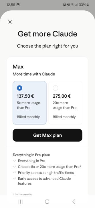 Different prices 
