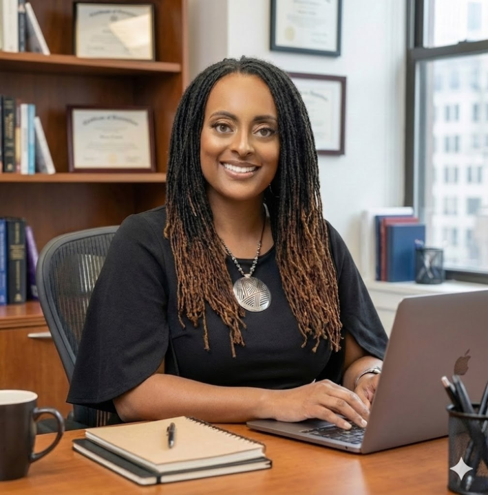 Prompt of the Day 💻✍🏾 | Office Decor and Confidence