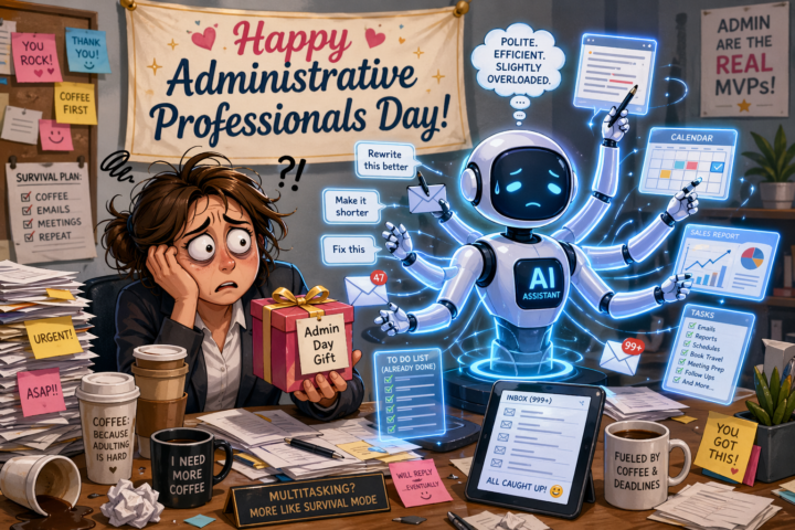 Lets Have Some Fun What Do You Get an AI Assistant for Admin Day… Wrong Answers Only 