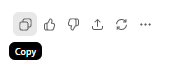Is there a better way to copy text from ChatGPT Plus?